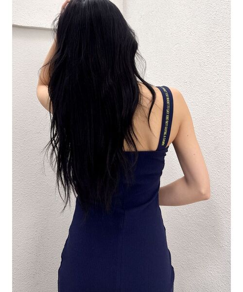 GYDA(ジェイダ)の「フロントボタンSymmetryGYDAキャミロングワンピース(ワンピース・レディース・ネイビー/ブラック/グレー・FREE)」の20枚目の写真