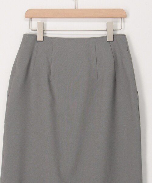MICO COULIER（ミコクリエ）の「DRYホップサック フロントファスナースカート（スカート・レディース・ベージュ/グレー/ブラック・36/38）」の16枚目の写真