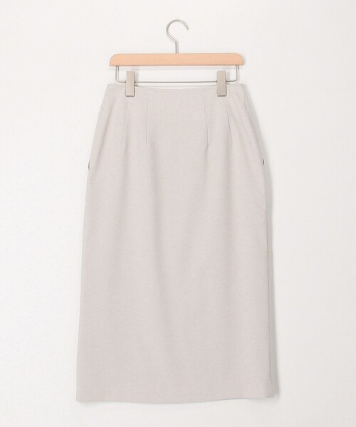 MICO COULIER（ミコクリエ）の「DRYホップサック フロントファスナースカート（スカート・レディース・ベージュ/グレー/ブラック・36/38）」の9枚目の写真