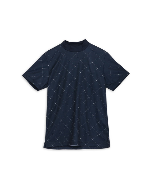 PUMA(プーマ)の「PUMA プーマ メンズ ゴルフ SB アーガイル AOP モックネック 半袖 シャツ(Tシャツ/カットソー・メンズ・ネイビー/ホワイト系その他/ブラック・LARGE/MEDIUM/XX-LARGE/SMALL/X-LARGE)」の9枚目の写真