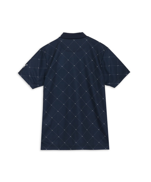 PUMA(プーマ)の「PUMA プーマ メンズ ゴルフ SB アーガイル AOP モックネック 半袖 シャツ(Tシャツ/カットソー・メンズ・ネイビー/ホワイト系その他/ブラック・LARGE/MEDIUM/XX-LARGE/SMALL/X-LARGE)」の8枚目の写真