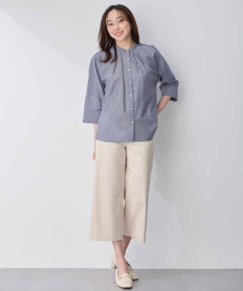beautiful people パンツ（その他） 水色 0240823D0058 2025 SPRING&SUMMER パンツコレクション | BLUE BLUE | ブルー