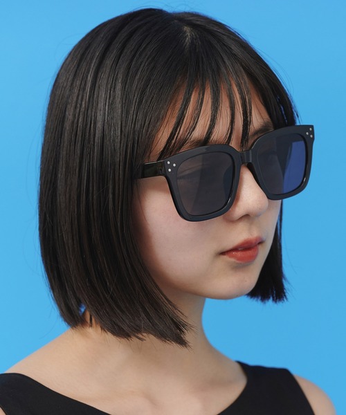 CONTROL FREAK / CTFK（コントロールフリーク）の「CONTROL FREAK(コントロールフリーク)フラットSUMMERサングラス（サングラス・レディース・ブラック/ブラウン・FREE）」の2枚目の写真