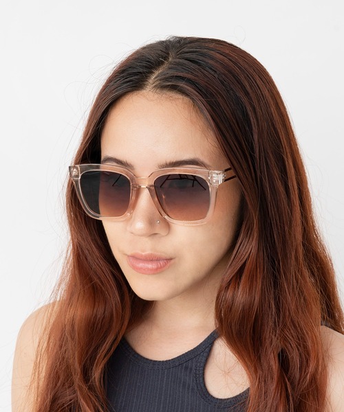 CONTROL FREAK / CTFK（コントロールフリーク）の「CONTROL FREAK(コントロールフリーク)フラットSUMMERサングラス（サングラス・レディース・ブラック/ブラウン・FREE）」の3枚目の写真