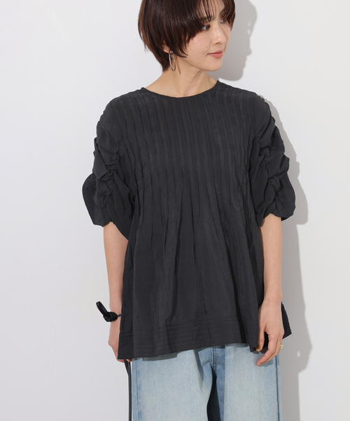 TORRAZZO DONNA/トラッゾドンナ】2WAY TACK TOPS：ブラウス