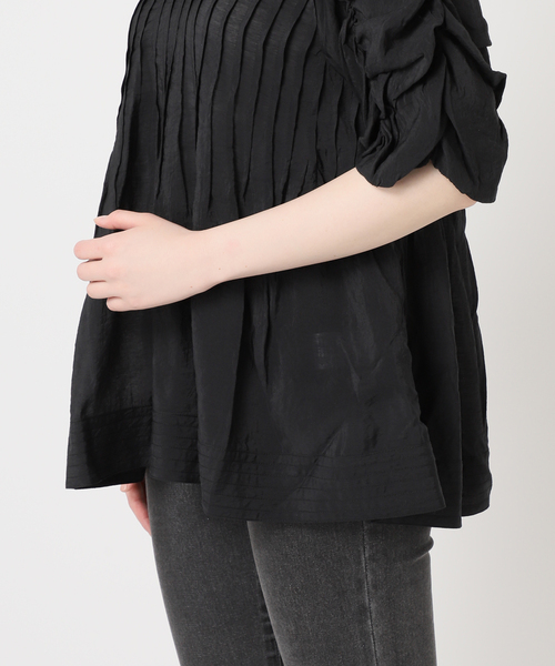 TORRAZZO DONNA/トラッゾドンナ】2WAY TACK TOPS：ブラウス（シャツ 