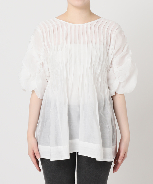 TORRAZZO DONNA　2WAYツイストタックブラウス　新品 TORRAZZO DONNA 2WAYツイストタックブラウス 新品 - メルカリ
