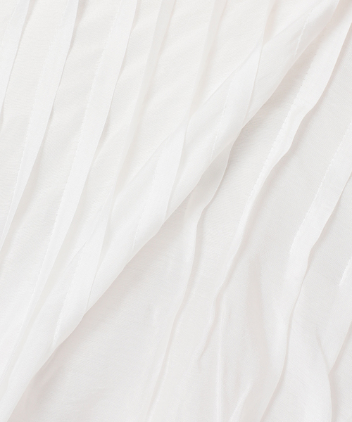 Torrazzo Donna（トラッゾドンナ）の「【TORRAZZO DONNA/トラッゾドンナ】2WAY TACK TOPS：ブラウス（シャツ/ブラウス・レディース・サックスブルー/ブラック/ホワイト・FREE）」の6枚目の写真