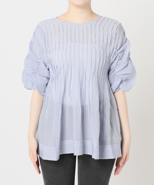 TORRAZZO DONNA　2WAYツイストタックブラウス　新品 セール】【TORRAZZO DONNA/トラッゾドンナ】2WAY TACK TOPS