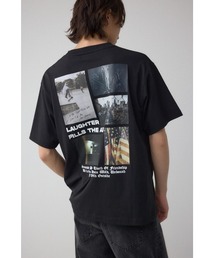 バックフォトグラフィックTシャツ
