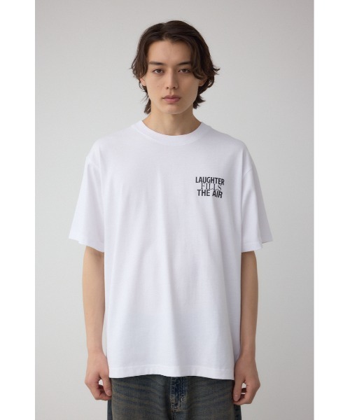 AZUL by moussy（アズールバイマウジー）の「バックフォトグラフィックTシャツ（Tシャツ/カットソー・メンズ・ホワイト/ブラック/ライトイエロー・SMALL/MEDIUM/LARGE）」の6枚目の写真