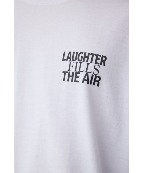 AZUL by moussy（アズールバイマウジー）の「バックフォトグラフィックTシャツ（Tシャツ/カットソー・メンズ・ホワイト/ブラック/ライトイエロー・SMALL/MEDIUM/LARGE）」の13枚目の写真