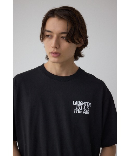AZUL by moussy（アズールバイマウジー）の「バックフォトグラフィックTシャツ（Tシャツ/カットソー・メンズ・ホワイト/ブラック/ライトイエロー・SMALL/MEDIUM/LARGE）」の15枚目の写真