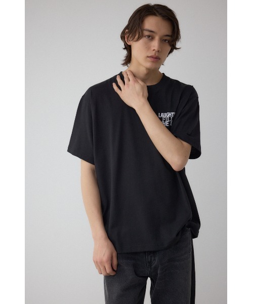 AZUL by moussy（アズールバイマウジー）の「バックフォトグラフィックTシャツ（Tシャツ/カットソー・メンズ・ホワイト/ブラック/ライトイエロー・SMALL/MEDIUM/LARGE）」の16枚目の写真