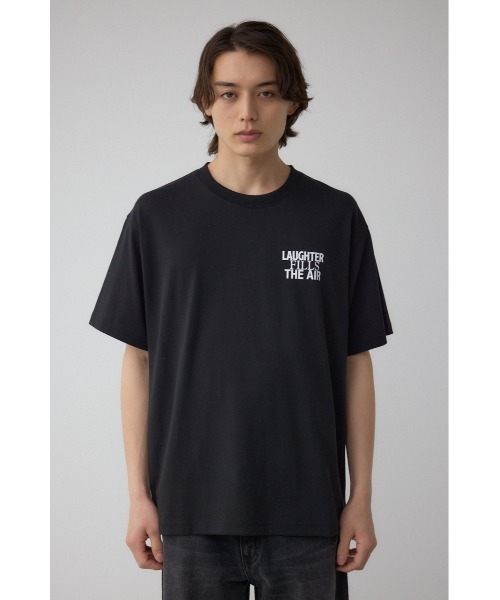 AZUL by moussy（アズールバイマウジー）の「バックフォトグラフィックTシャツ（Tシャツ/カットソー・メンズ・ホワイト/ブラック/ライトイエロー・SMALL/MEDIUM/LARGE）」の18枚目の写真