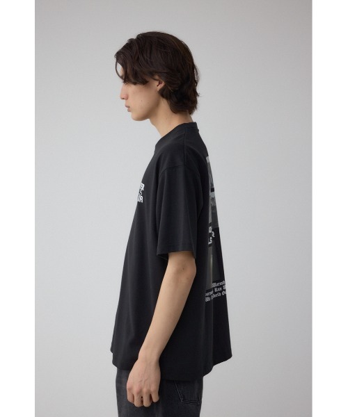 AZUL by moussy（アズールバイマウジー）の「バックフォトグラフィックTシャツ（Tシャツ/カットソー・メンズ・ホワイト/ブラック/ライトイエロー・SMALL/MEDIUM/LARGE）」の19枚目の写真