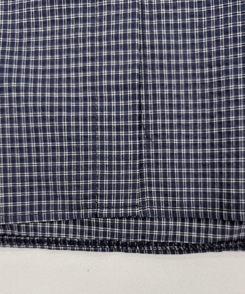 ballsey brothers シアーサッカーチェックシャツ セール】シアーサッカーチェックシャツ（シャツ/ブラウス