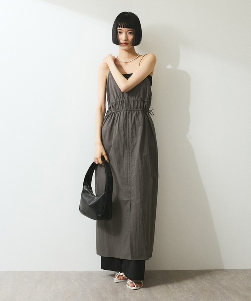 SALON adam et rope' ワンピース キャミワンピース「洗える