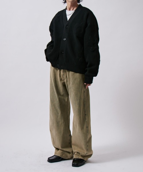 Lui's（ルイス）の「カーブデニム（デニムパンツ・メンズ・グリーン/スミクロ・30/34/32）」の18枚目の写真