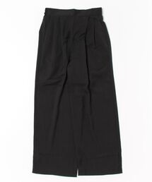 リネンタッチタックパンツ