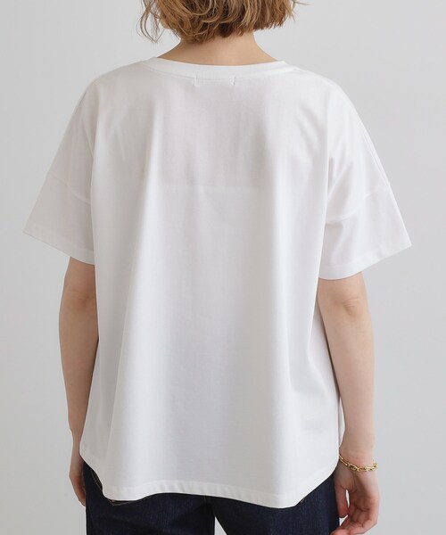 grove（グローブ）の「【コラボITEM】DILIGENCE PARLOUR フォトフレアTシャツ（Tシャツ/カットソー・レディース・ホワイト系3/オフホワイト・02/03/01/04/05）」の9枚目の写真