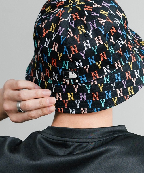セール】MLB Korea エムエルビーコリア Monogram Rainbow NY