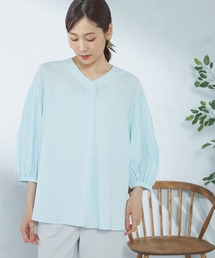 GALLORIA | 袖プリーツブラウス(シャツ/ブラウス)