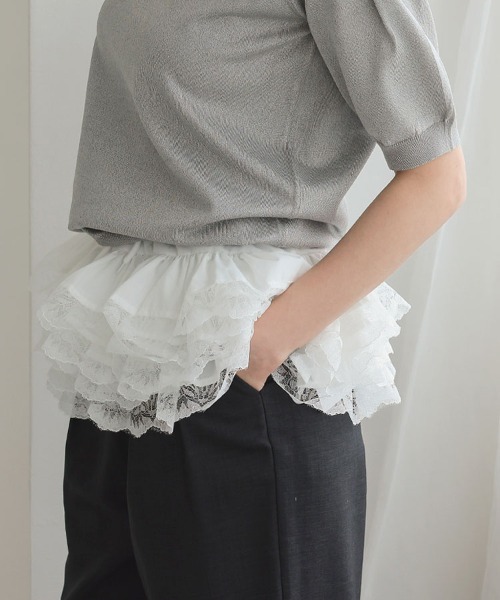 DONOBAN｜バレリーナレーストップス | Rakuten Fashion(楽天