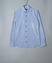 garsonwave（ギャルソンウェーブ）の「日本製 接触冷感 リサイクル ポリエステル ホリゾンタル カラー シャツ(GW)（シャツ/ブラウス）」