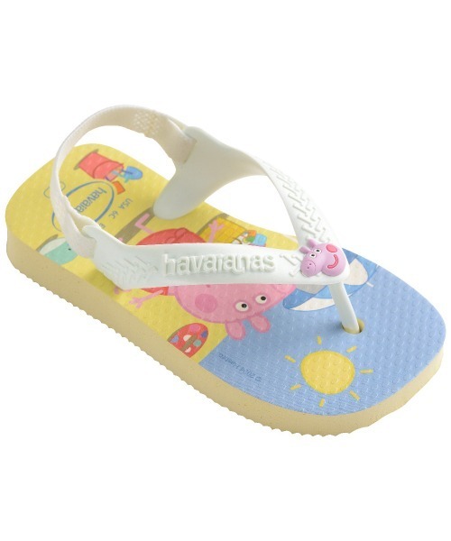 havaianas（ハワイアナス）の「havaianas (ハワイアナス) / Baby Palette Glow キッズ ベビー サンダル ラバービーチサンダル（サンダル・キッズ・ブルー/ベージュ・14.5/14/13.5/13/15 ）」の12枚目の写真