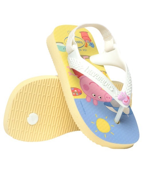 havaianas（ハワイアナス）の「havaianas (ハワイアナス) / Baby Palette Glow キッズ ベビー サンダル ラバービーチサンダル（サンダル・キッズ・ブルー/ベージュ・14.5/14/13.5/13/15 ）」の11枚目の写真