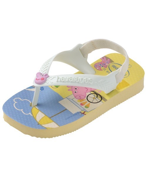 havaianas（ハワイアナス）の「havaianas (ハワイアナス) / Baby Palette Glow キッズ ベビー サンダル ラバービーチサンダル（サンダル・キッズ・ブルー/ベージュ・14.5/14/13.5/13/15 ）」の9枚目の写真