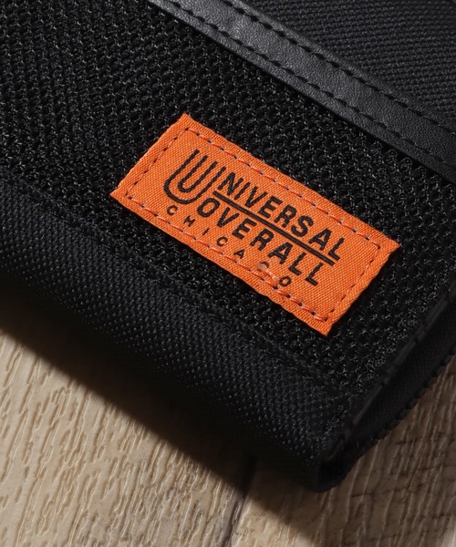 UNIVERSAL OVERALL(ユニバーサルオーバーオール)の「【UNIVERSAL OVERALL/ユニバーサルオーバーオール】メッシュ×ナイロン 2つ折りウォレット(財布・メンズ・ブラック・FREE)」の6枚目の写真