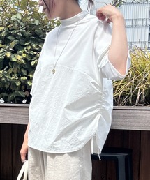 美品☆BEARDSLEY☆シャツコンビカットソー グレー×ホワイト フリーサイズ BEARDSLEY｜ストライプコンビカットソー | Rakuten Fashion(楽天
