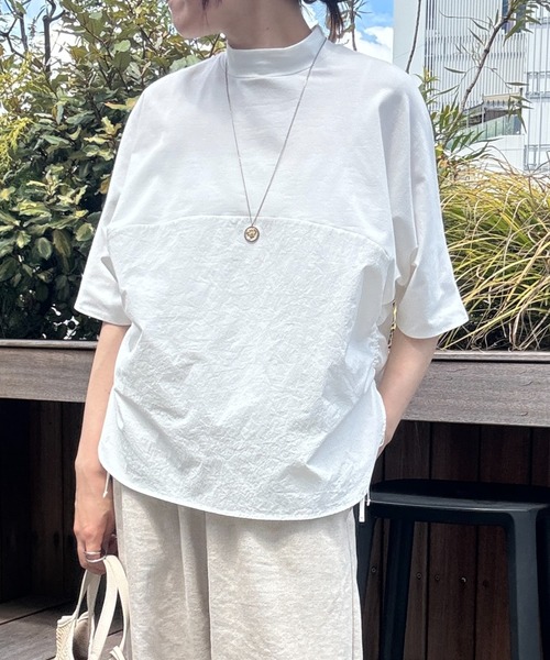 サイドシャーリングカットソー（Tシャツ/カットソー）｜LIVETART