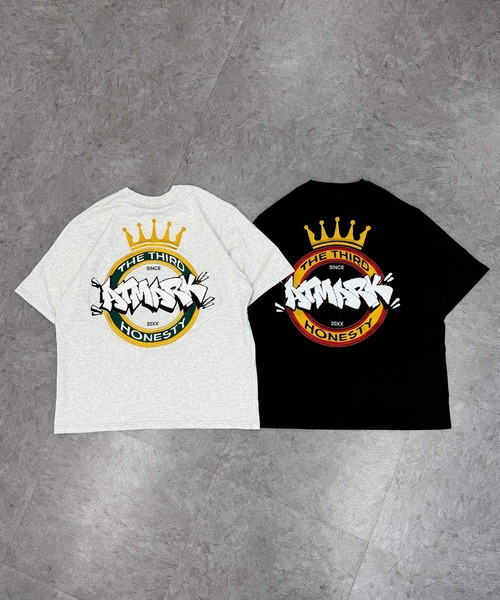 フリーサイズ / UNISEX 》ATMARKサークルクラウンロゴTee