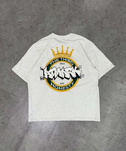 ATMARK(アットマーク)の「《フリーサイズ / UNISEX 》ATMARKサークルクラウンロゴTee オリジナル(Tシャツ/カットソー・レディース・ブラック/ホワイト・FREE)」の21枚目の写真