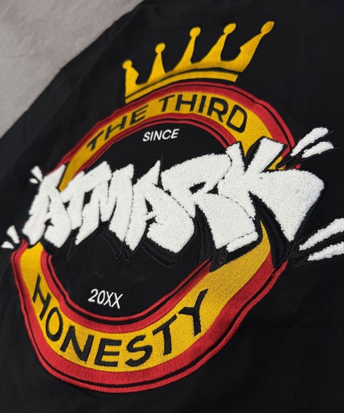 フリーサイズ / UNISEX 》ATMARKサークルクラウンロゴTee