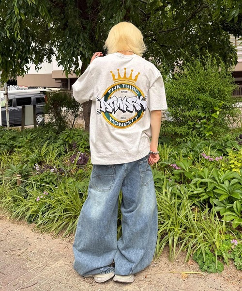 ATMARK(アットマーク)の「《フリーサイズ / UNISEX 》ATMARKサークルクラウンロゴTee オリジナル(Tシャツ/カットソー・レディース・ブラック/ホワイト・FREE)」の8枚目の写真