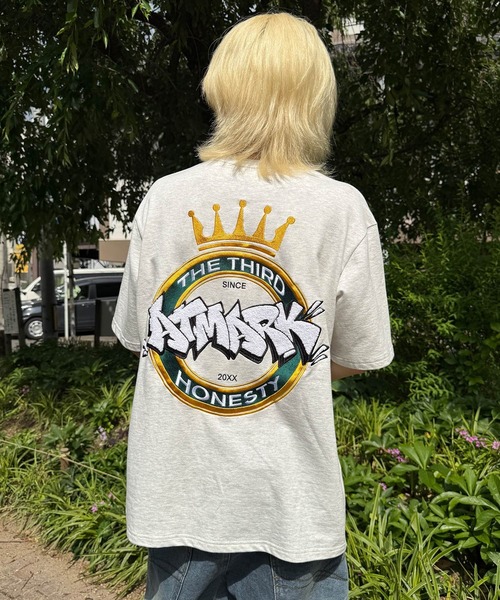 ATMARK Tシャツ フリーサイズ / UNISEX 》ATMARKサークルクラウンロゴTee