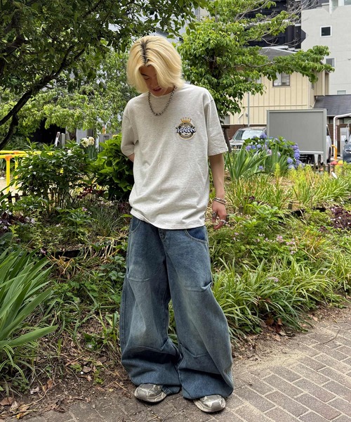 ATMARK(アットマーク)の「《フリーサイズ / UNISEX 》ATMARKサークルクラウンロゴTee オリジナル(Tシャツ/カットソー・レディース・ブラック/ホワイト・FREE)」の6枚目の写真