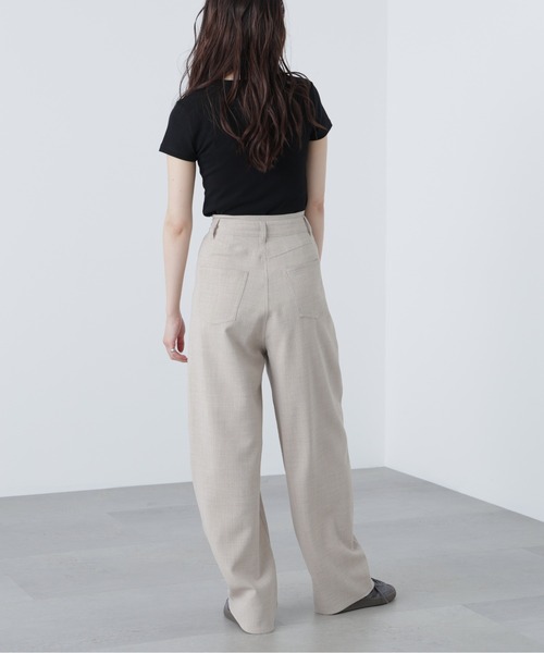 FREE'S MART(フリーズマート)の「リネンライクエッグパンツ(その他パンツ・レディース・ネイビー/ブラウン/ベージュ・マルチサイズ)」の8枚目の写真