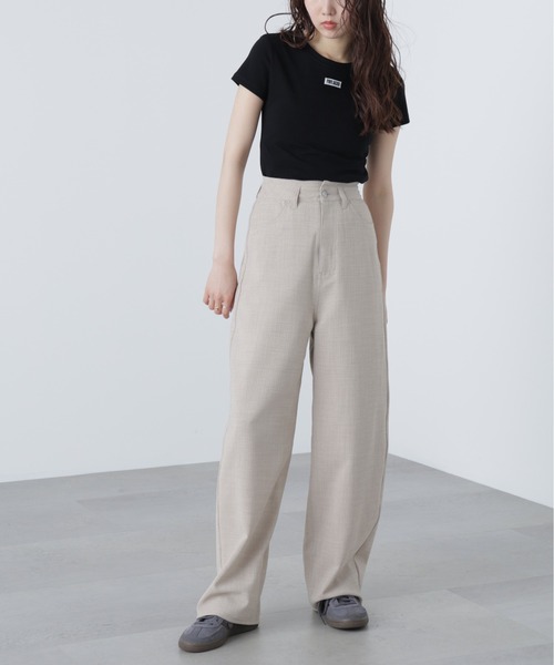 FREE'S MART(フリーズマート)の「リネンライクエッグパンツ(その他パンツ・レディース・ネイビー/ブラウン/ベージュ・マルチサイズ)」の10枚目の写真