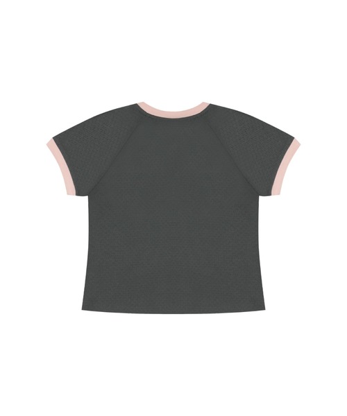 LARTIGENT(ラーティゼン)の「L15 RINGER T-SHIRT(Tシャツ/カットソー・レディース・ホワイト/スカイブルー/チャコール・FREE)」の17枚目の写真