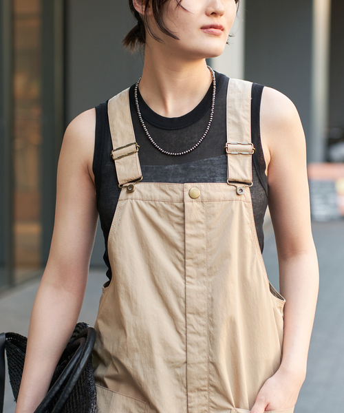 IENA LA BOUCLE(イエナラブークル)の「《追加》IENA LA BOUCLE 水撚りガスフライスノースリーブ(Tシャツ/カットソー・レディース・ホワイト/ブラウン/ピンク/ブラック・FREE)」の21枚目の写真