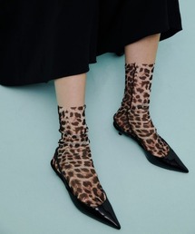 ◇ ポインテッドスリングバックストラップパンプス