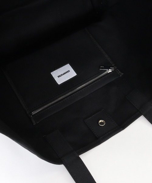 ADAM PATEK(アダムパテック)の「●ADAMPATEK●leather combi basic big tote bag/レザーコンビベーシックビッグトート(AP2519038)(トートバッグ・レディース・ホワイト/ブラック・FREE)」の10枚目の写真