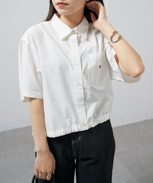 ブラウス シャツ 「POLO BCS」Pony embroidery striped shirts / ワンポイントロゴ ポニー刺繍ストライプシャツ POLO BCS ブラウス シャツ 「POLO BCS」Pony embroidery striped