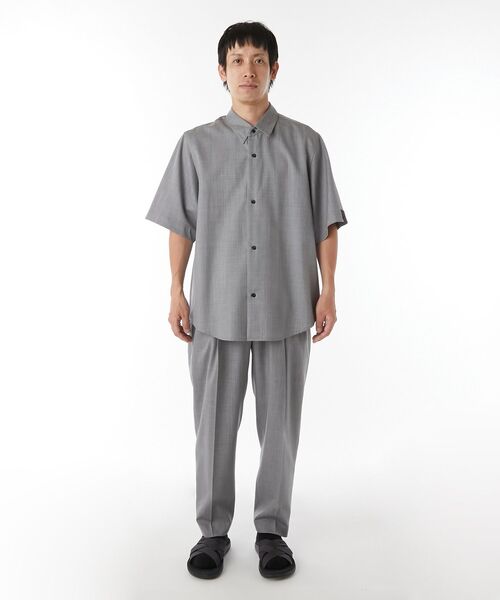 【新品未使用】N.HOOLYWOOD HALF SHIRT Gray HALF SLEEVE SHIRT N.HOOLYWOOD│N-HOOLYWOOD.COM
