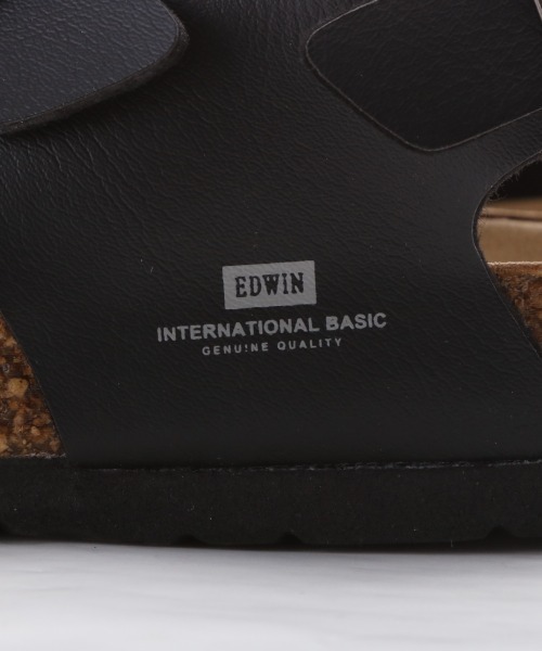 EDWIN（エドウィン）の「EDWIN エドウィン サンダル 1002（サンダル・メンズ・ネイビー/ダークブラウン/ホワイト/ブラック・25cm/26cm/27cm/28cm）」の8枚目の写真